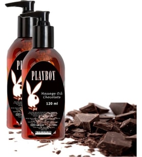 Chocolate Massage Oil 2 Adet Çikolata Aromalı Vücut Yağı