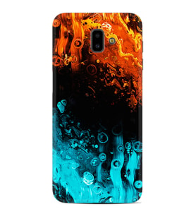 Samsung J6 Plus J7 Prime J7 Pro M20 Kılıf Desenli Silikon Orange Blue Color 1665