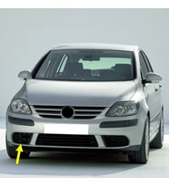 VW Golf Plus 2005-2009 Ön Tampon Sağ Izgara Sissiz 5M0853666