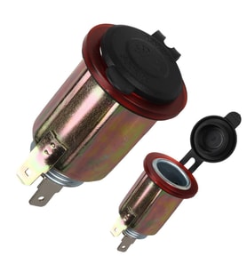 10A ÇAKMAK VE ŞASE SOKET 12V (IC-246B-6)