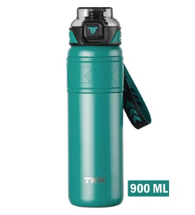 TKK 900 ML Çelik Termos Çift Kullanım Pipetli/Rahat İçim -12/24 Sıcak-Soğuk- Yalıtım -TKK2025900ML