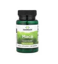 SWANSON Maca 500mg (Sexual Health) 60 Capsules (Camel Bordo)