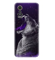 General Mobile GM 21 Pro GM 22 Pro Plus Kılıf Desemli Silikon Purple Leopar 1750