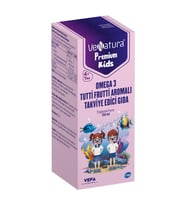 VeNatura Premium Kids Omega 3 Tutti Frutti Aromalı Takviye Edici Gıda 150 ml