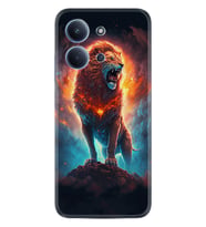 Xiaomi Redmi 15C Kılıf Boutique Baskılı Resimli Arslan Pcode -062
