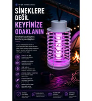 Kablosuz UV Teknolojili Elektronik Böcek Kontrol Cihazı