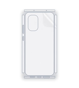 SChitec NOKIA X30 Uyumlu Fullbody Arka Kaplama Hidrojel Koruyucu Film