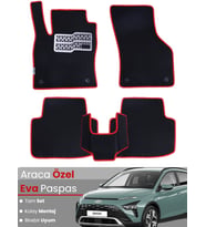Hyundai Bayon (2021-2025) Uyumlu EVA Paspas Tam Set – Araca Özel Tasarım, Su Geçirmez,Kolay Montaj