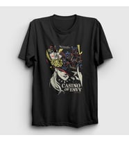 Presmono Unisex Siyah Niijima Casino Of Envy Persona 5 T-Shirt 455083tt