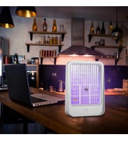 Elektrikli Sinek Kovucu Usb Şarjlı Sessiz Ve Etkili Led Işıklı Kapan