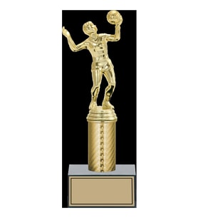 ODAK KUPA - Figürlü Kupalar - Voleybol Kadın Figürlü Kupalar FG-007 C - 26 cm