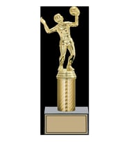 ODAK KUPA - Figürlü Kupalar - Voleybol Kadın Figürlü Kupalar FG-007 C - 26 cm