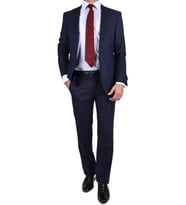 7028 JAN CARDİN 6 DROP TAKIM ELBİSE (Lacivert)