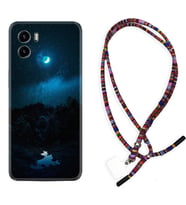 Vivo Y15S Y32 Y33S Y51 Y53S Kılıf Boyun Asklı Rasta Silikon Gece 1633