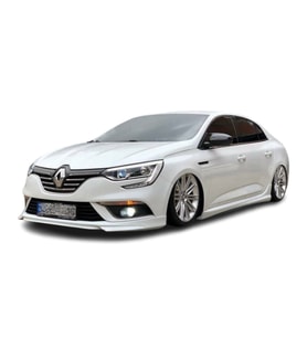 Renault Megane 4 Hb / Sedan (2016-2020) Abt Style Ön Tampon Ek (Plastik)