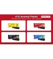 Brother TN-871 İçin 4 Renk Muadil Toner Set