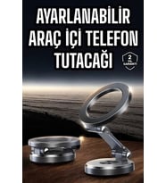 Araç İçi Telefon Tutacağı Manyetik Tasarım Ayarlanabilir