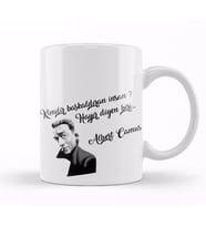 Albert Camus Kupa Bardak Porselen
