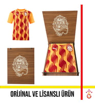 Galatasaray Lisanslı Puma A Takım Sarı - Kırmızı Antreman T-Shirt Aslan Ahşap Kutulu 77969304
