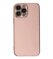 Pilelistore   iPhone 15 Pro Max Kılıf Volet Silikon - Pembe