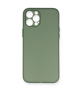Apple İphone 12 Pro Max Kılıf Pp Ultra İnce Kapak - Yeşil