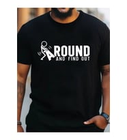 Erkek Around Baskılı Süprem T-shirt
