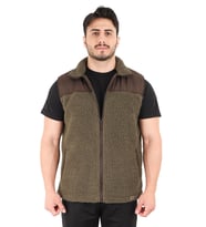 Teddy Paraşüt Garnili Yelek - Zenobya (Haki)