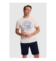 U.S. Polo Assn. Glore Krem Erkek T-Shirt PU-9509