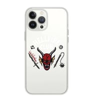 Iphone 12 PRO Uyumlu Hellfire Club Tasarımlı Şeffaf Telefon Kılıfı