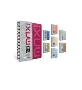 GIPTA MAXI SPİRALLİ PP. KAPAK 200 YP. A4 5+5 AYRAÇLI DEFTER