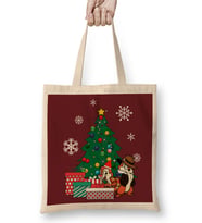 Chip N Dale Around The Christmas Tree Bez Çanta Uzun Saplı