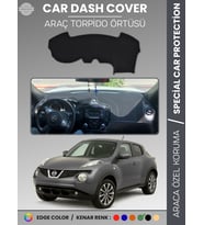 NISSAN JUKE F15 (2010-2019) Torpido Örtüsü Premium Kalite Torpido Koruma Araca Özel UV Koruma