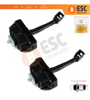 BMW 5 E60 E61 2001-2010 4/5 Kapı 51217176804 İçin 2 EA Ön Sağ ve Sol Kapı Gergi Yayı