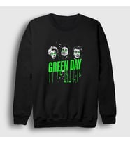 Presmono Unisex Siyah Uno Green Day Sweatshirt 55936tt