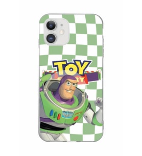 Iphone 11 Uyumlu Toy Story Buzz Desenli Şeffaf Telefon Kılıfı