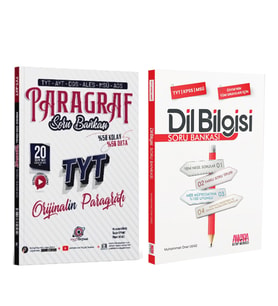 Orijinal Yayınları TYT Paragraf Mikro ve AKM Dil Bilgisi Soru Bankası Seti 2 Kitap