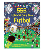 Altın - 555 Eğlenceli Çıkartma Futbol