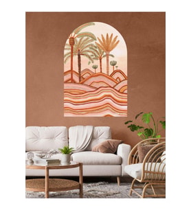 Velaris Boho Bohem Renkli Duvar Sticker