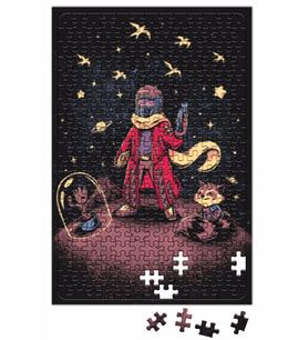 Groot Baby Groot Little Prince Puzzle 240 Parça Yapboz