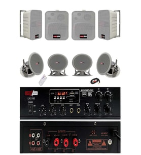 Lastvoice Double Paket-3 Anfili Duvar ve Tavan Hoparlör Seti