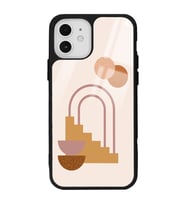 iPhone 12 Nude Stairs Tasarımlı Glossy Telefon Kılıfı