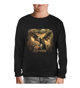 Avenged Sevenfold - Hail to the King Siyah Çocuk Sweatshirt