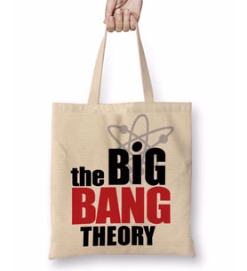 Sheldon Cooper Big Bang Theory Bez Çanta Uzun Saplı