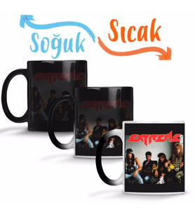 Extreme Band Sihirli Kupa Bardak Porselen