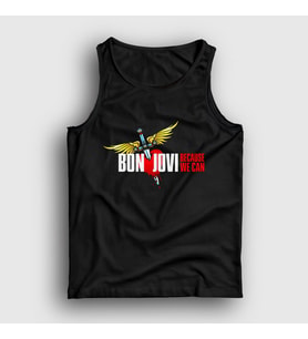 Presmono Unisex Siyah We Can Bon Jovi Atlet 20380tt