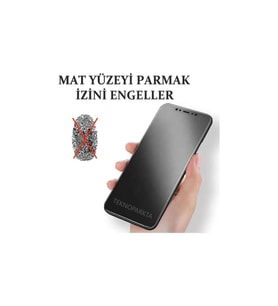 Iphone 14 Pro Mat Seramik Cam Nano Esnek Kırılmaz Full Tam Kaplayan Ekran Koruyucu