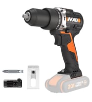 WORX WX352.9 20Volt Kömürsüz Profesyonel Şarjlı Darbeli Matkap (Akü Dahil Değildir)