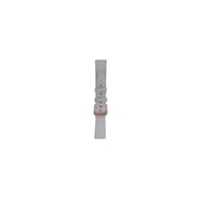 Fro LW38-43 20 mm Hakiki Deri Düz Krem Kordon Gold Toka