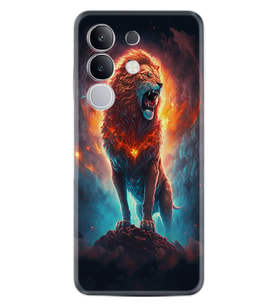 Vivo Y29 Kılıf Boutique Baskılı Resimli Arslan Pcode -062