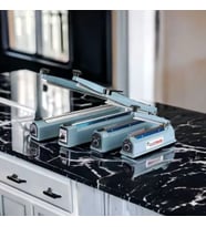 30 cm Masaüstü Poşet Yapıştırma Maknesi Metal Gövde